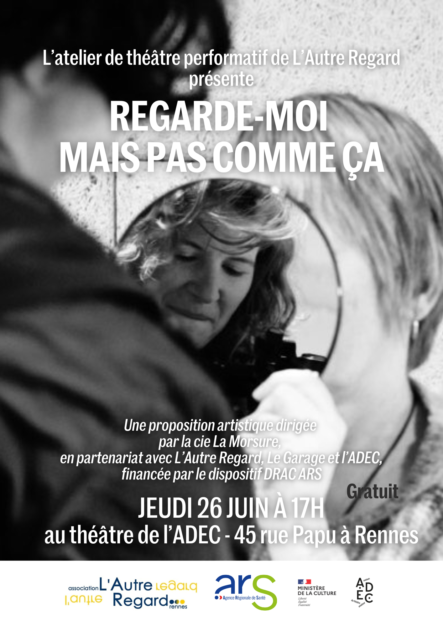Regarde-moi mais pas comme ça