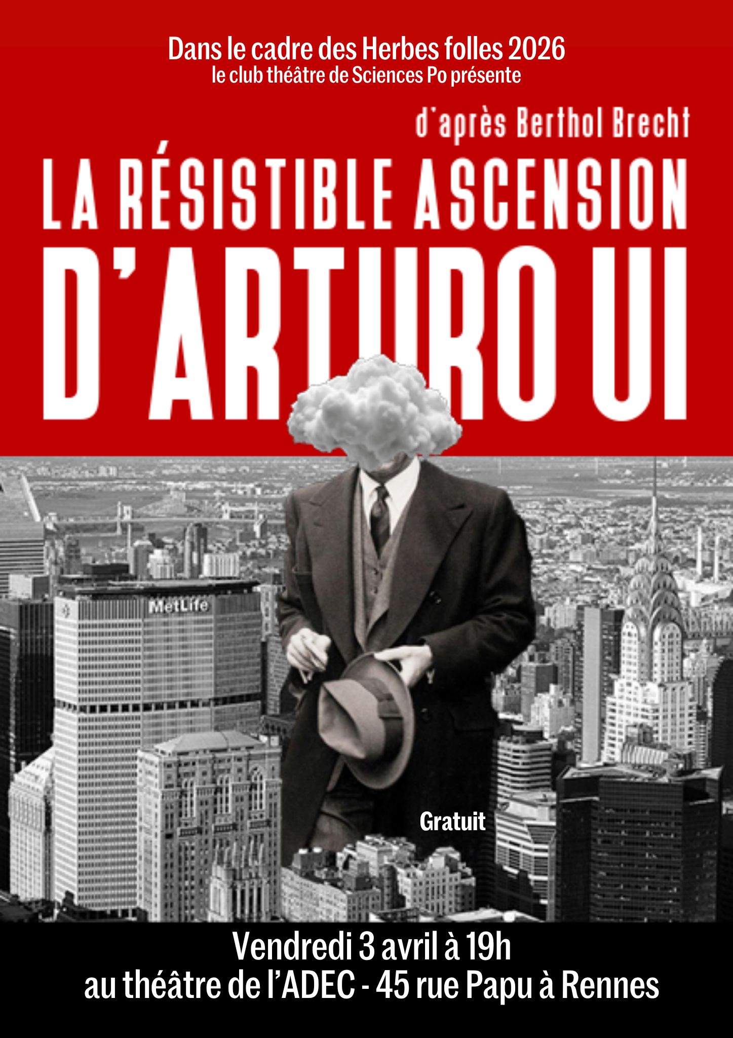 La Résistible Ascension d’Arturo Ui